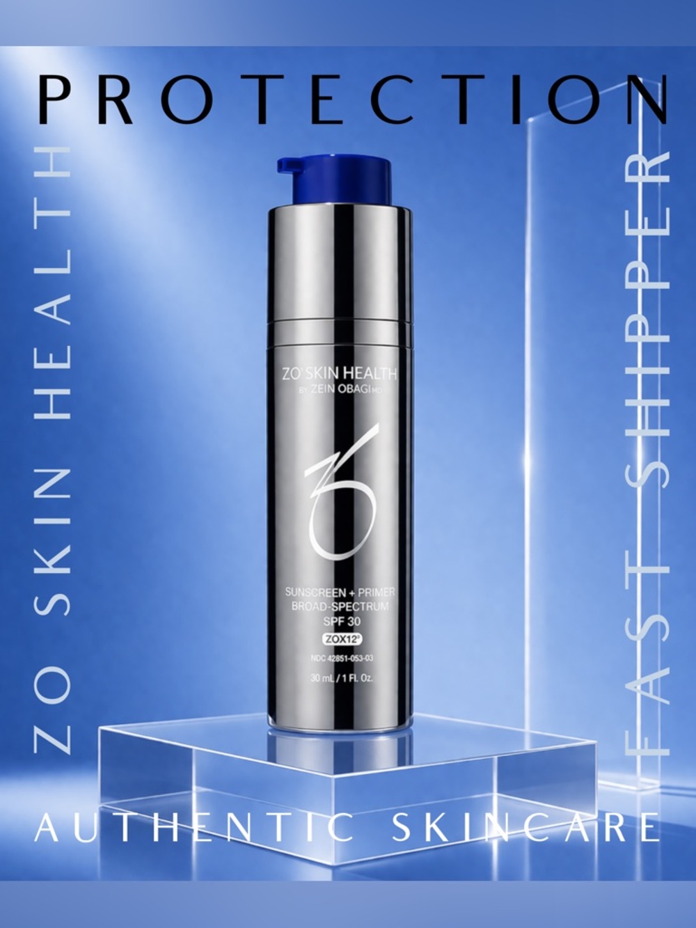 ☀️ ZO Sunscreen + Primer SPF (Full Size) + 3 BONUS Gifts 💙 ($177 Value)